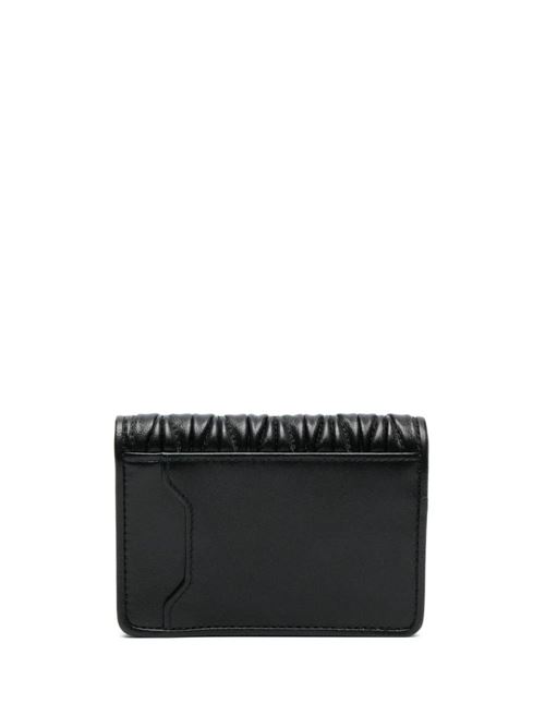 logo-plaque matelassé-effect wallet Miu Miu | 5MC103S-OOO2FPPF0002